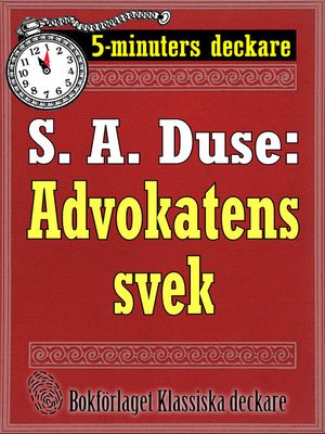 cover image of Advokatens svek. En historia